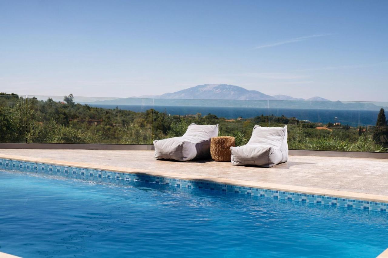 Villa Venia - Cozy Escape With Scenic Sew View, By Zantewize Трагаки Экстерьер фото
