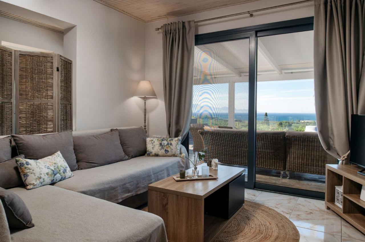 Villa Venia - Cozy Escape With Scenic Sew View, By Zantewize Трагаки Экстерьер фото